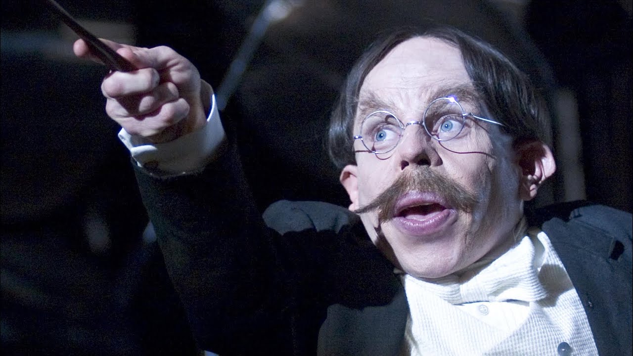 Professor Flitwick all magic scenes