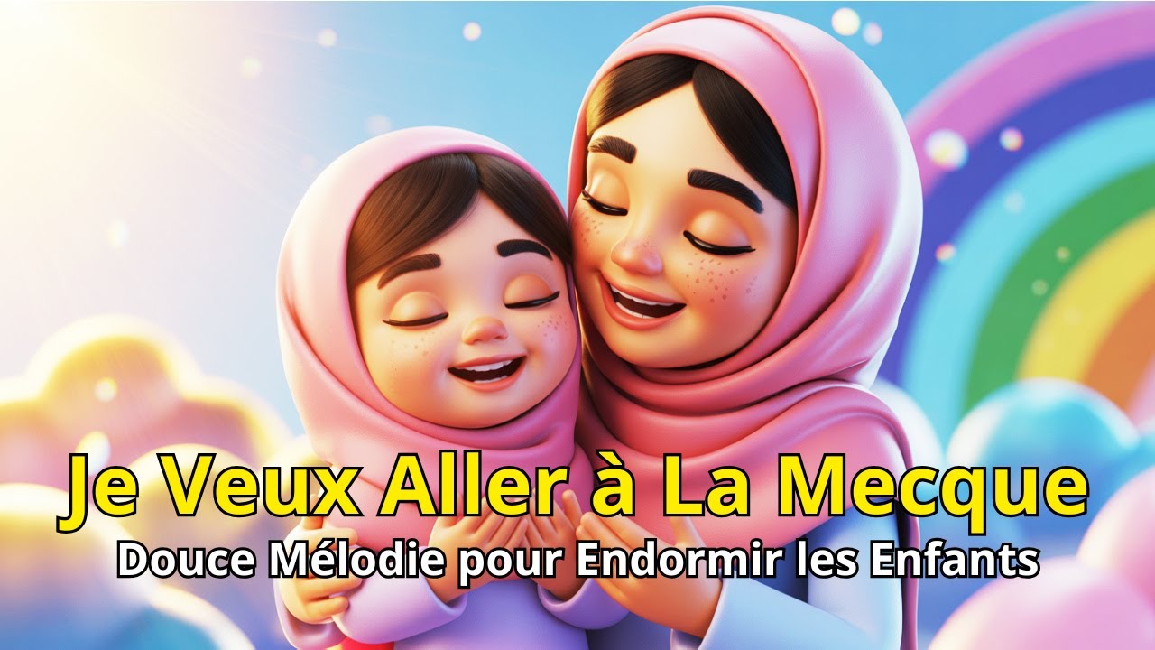 🌙 Douce Mélodie pour Endormir les Enfants | Je Veux Aller à La Mecque | Comptine Islamique Apaisante