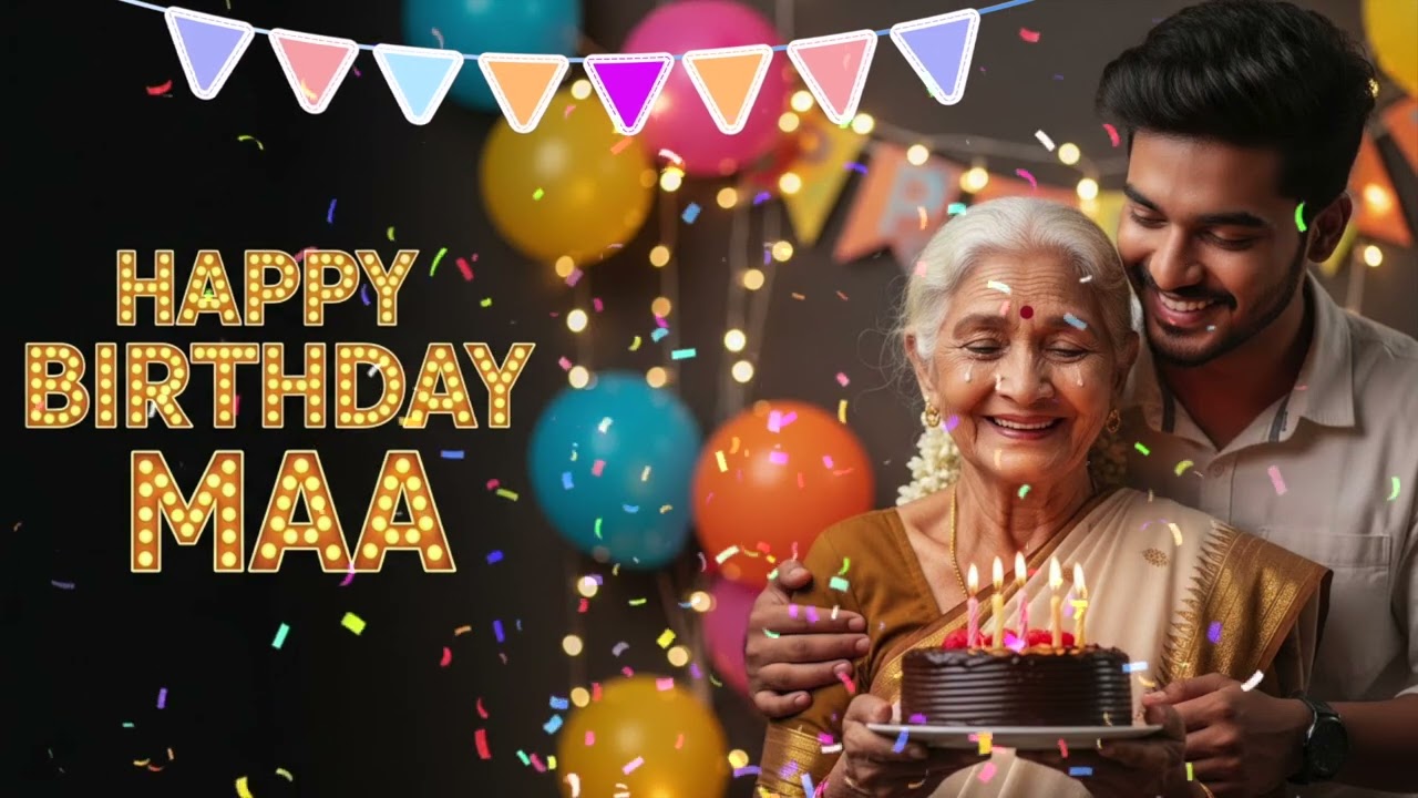 Happy Birthday Maa 🎉 Mother Birthday Song – Mother Birthday Songs- Mummy