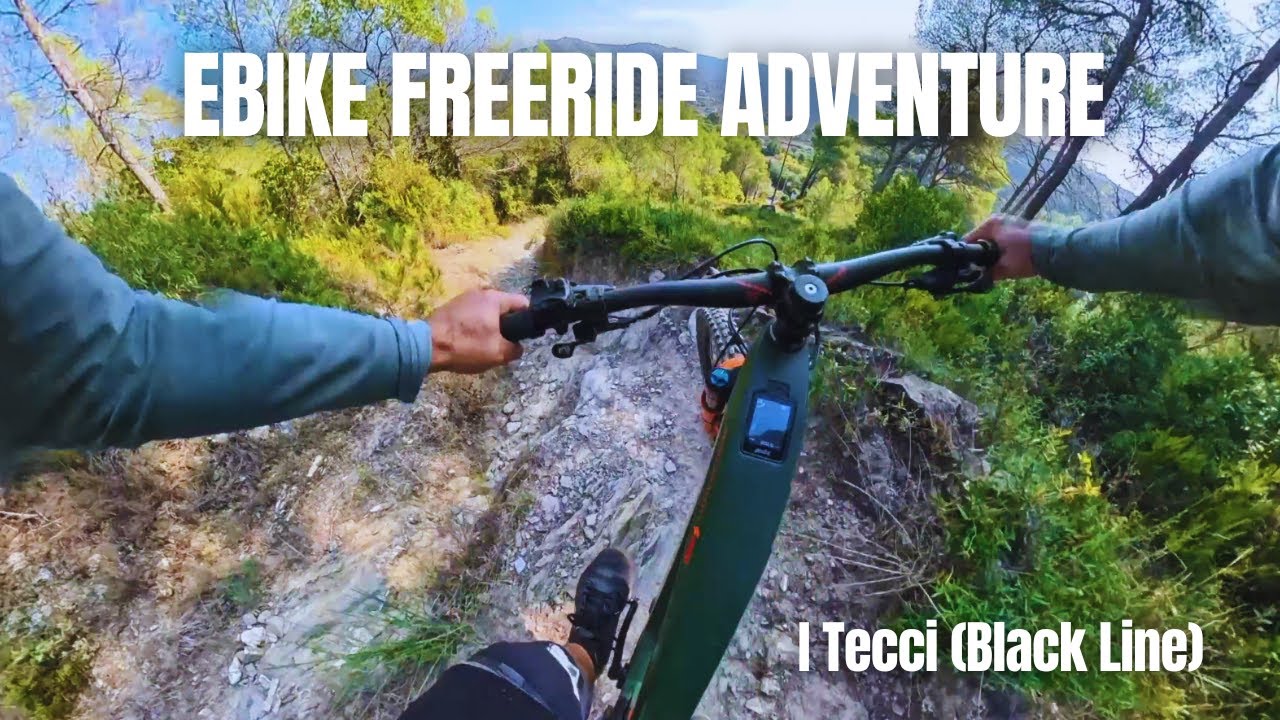 Ebike Freeride Adventure: I Tecci (Black Line)