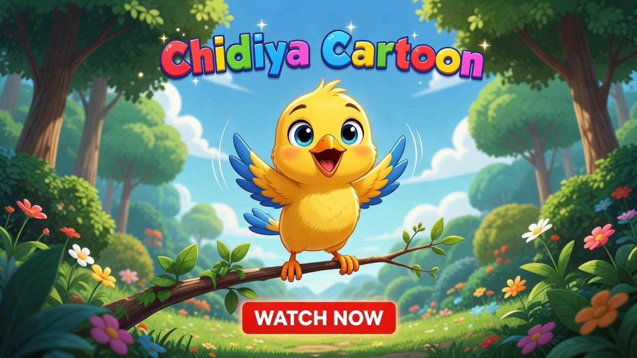 chidiya wale cartoon Ki Kahani Hindi 🐦👑 | Kids Cartoon Videos | Roman Urdu Jungle Story