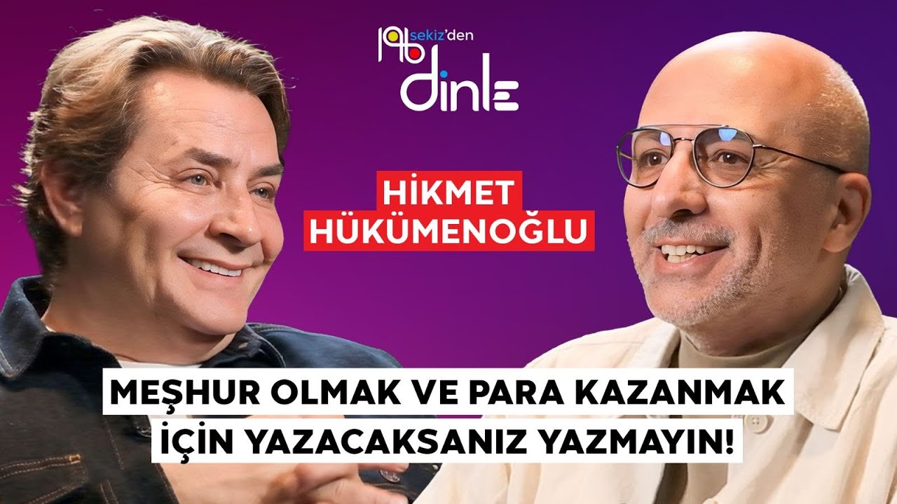 HİKMET HÜKÜMENOĞLU “ÇOK FAZLA ÜRETİM ÇOK AZ OKUR VAR!”