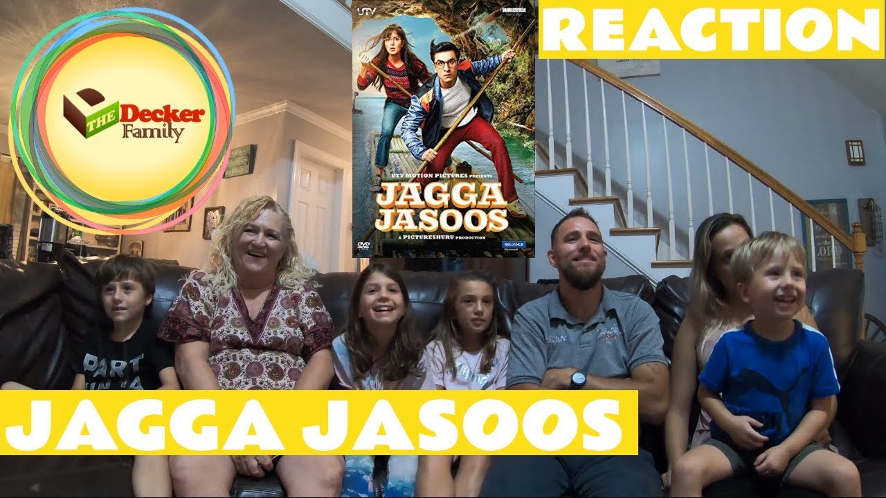 'The Decker Family' reacting 'Jagga Jassos' song  