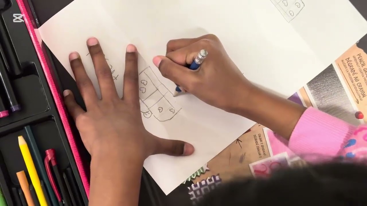 Drawing a Simple Present 🎁 | Ea for Kids | Art by Akshara📝 