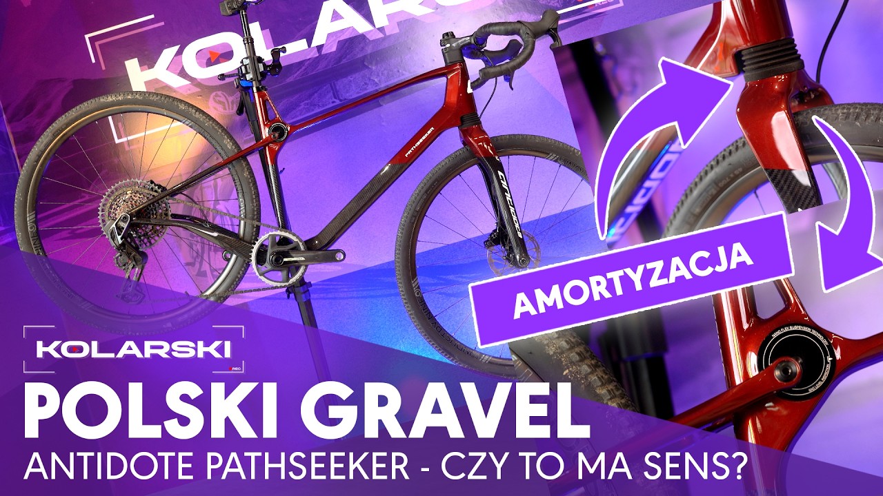 Polski rower gravelem przyszłości? Przyglądamy się bliżej Antidote Pathseeker. On Cie zaskoczy!