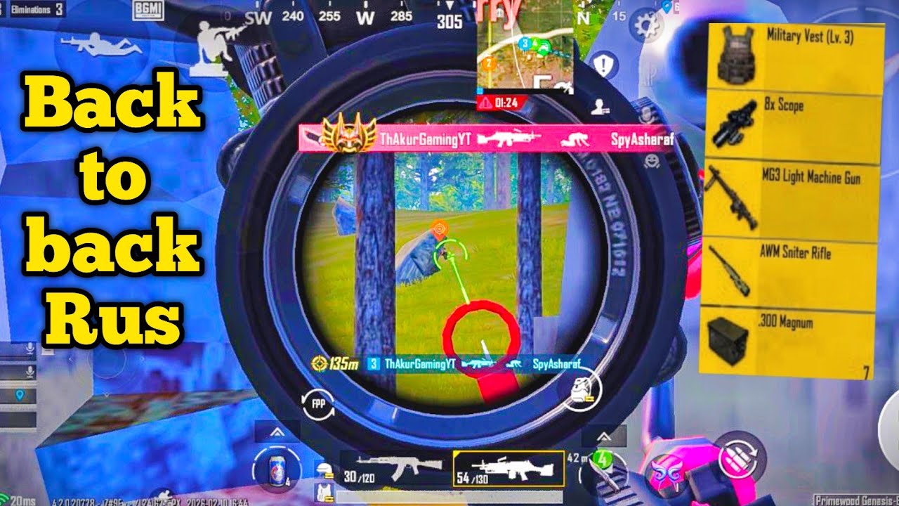 Back to back Rush gameplay 😎 #bgmi #bgmifunnycontent #viral #viralvideo #battlegroundsmobileindia 