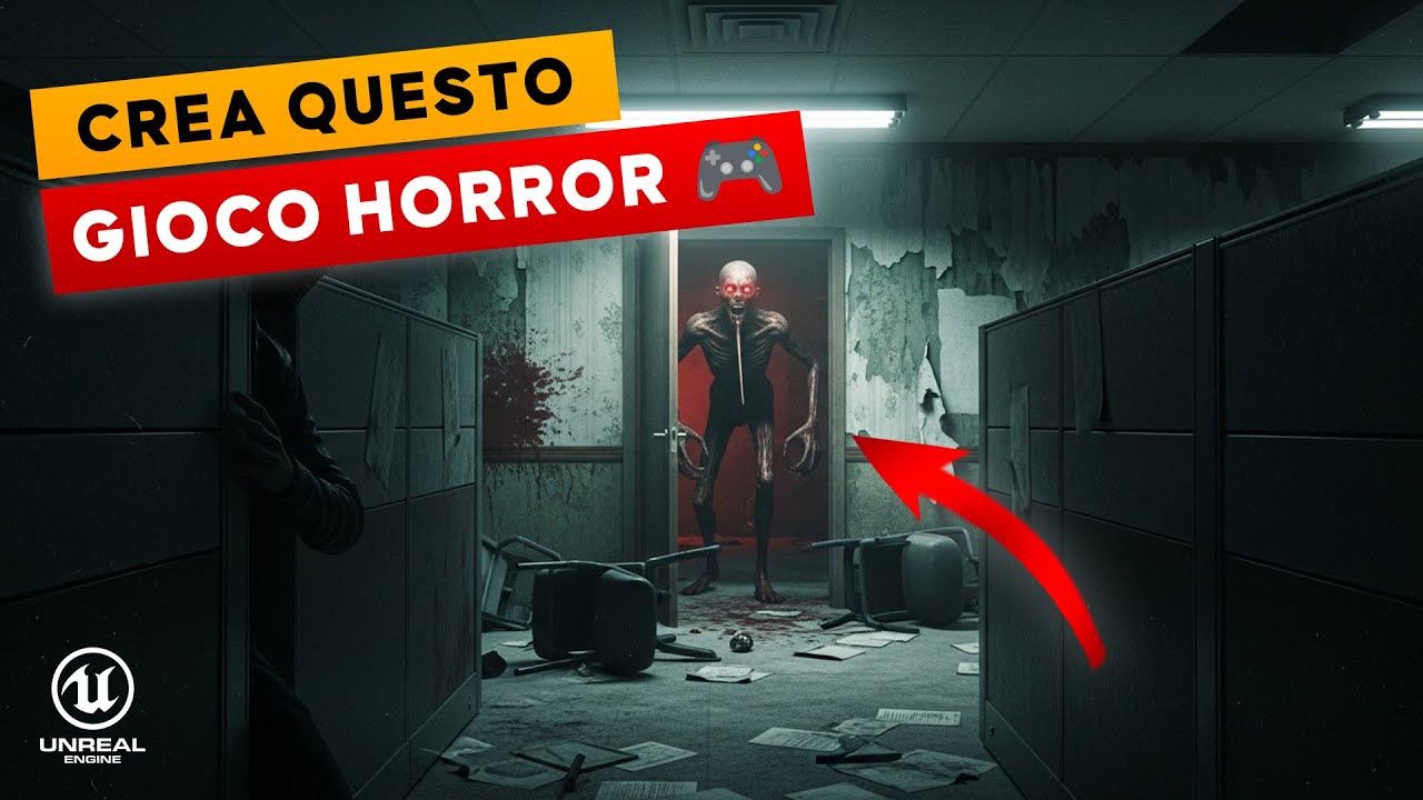 HO CREATO un GIOCO HORROR da ZERO in Unreal Engine 5 - OverLimits Academy