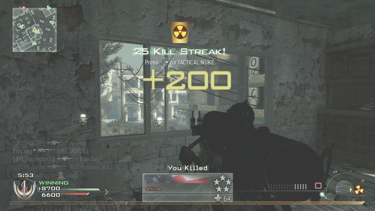 Barrett .50cal Nuke on Strike (OG MW2 in 2023) | DLC Nuke
