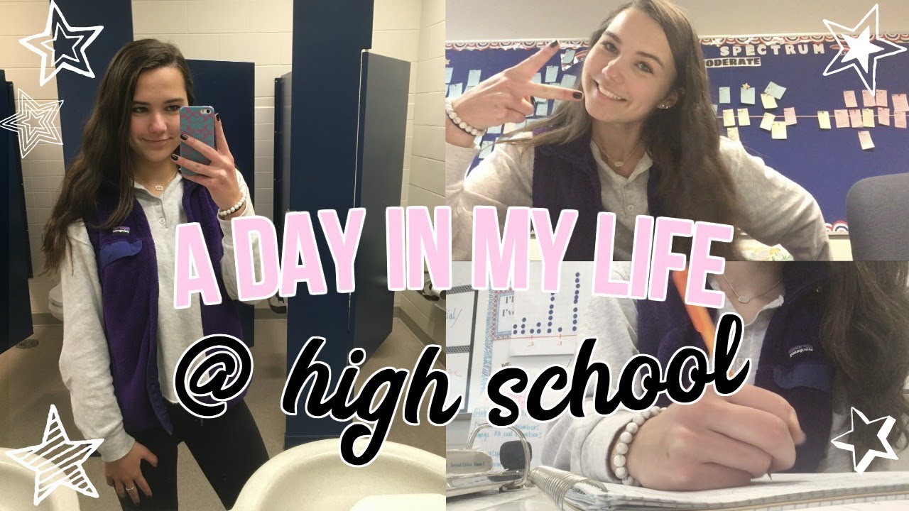 A DAY IN MY LIFE AT HIGH SCHOOL VLOG! (senior year)