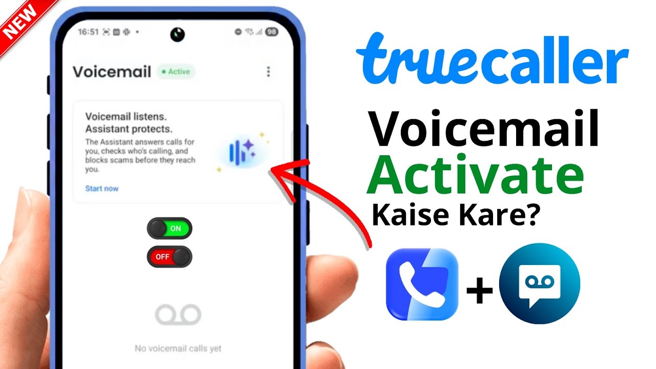 Truecaller Me Voicemail Kaise Chalu Kare | Truecaller Par Voicemail Activate Karne Ka Tarika 