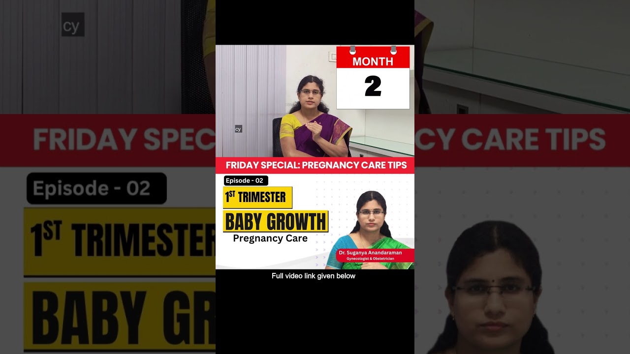 Pregnancy Care series: 02  - Baby Growth First  (1) Trimester  in Tamil | மாத குழந்தை வளர்ச்சி