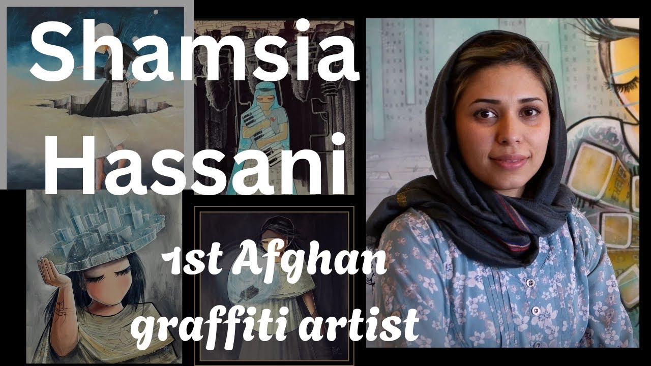 Shamsia Hassani | 1st Afghan woman graffiti artist | Biography | Learn English Through Story