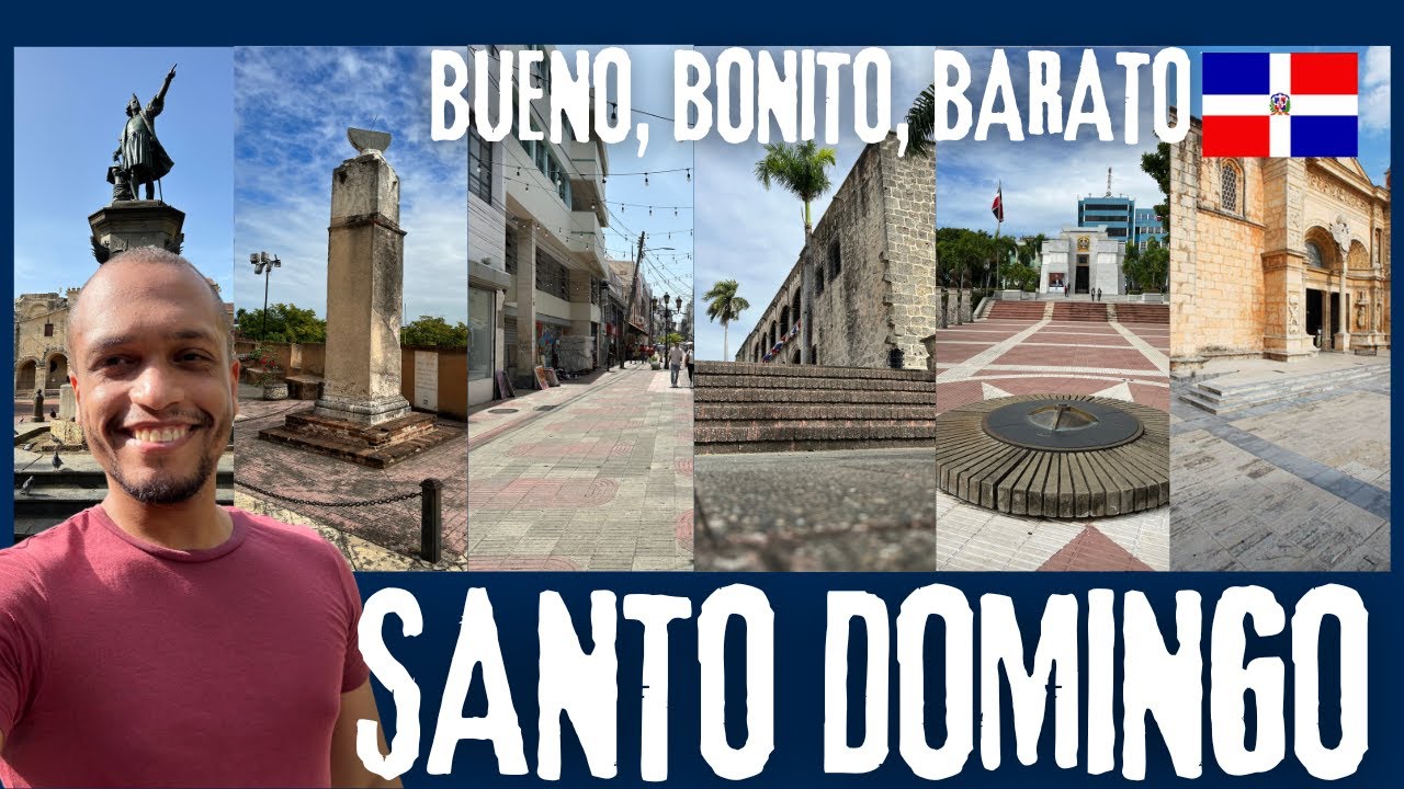 🇩🇴 ZONA COLONIAL de SANTO DOMINGO: una MARAVILLA histórica IMPERDIBLE - 2023 - RD #01 | @Nasb