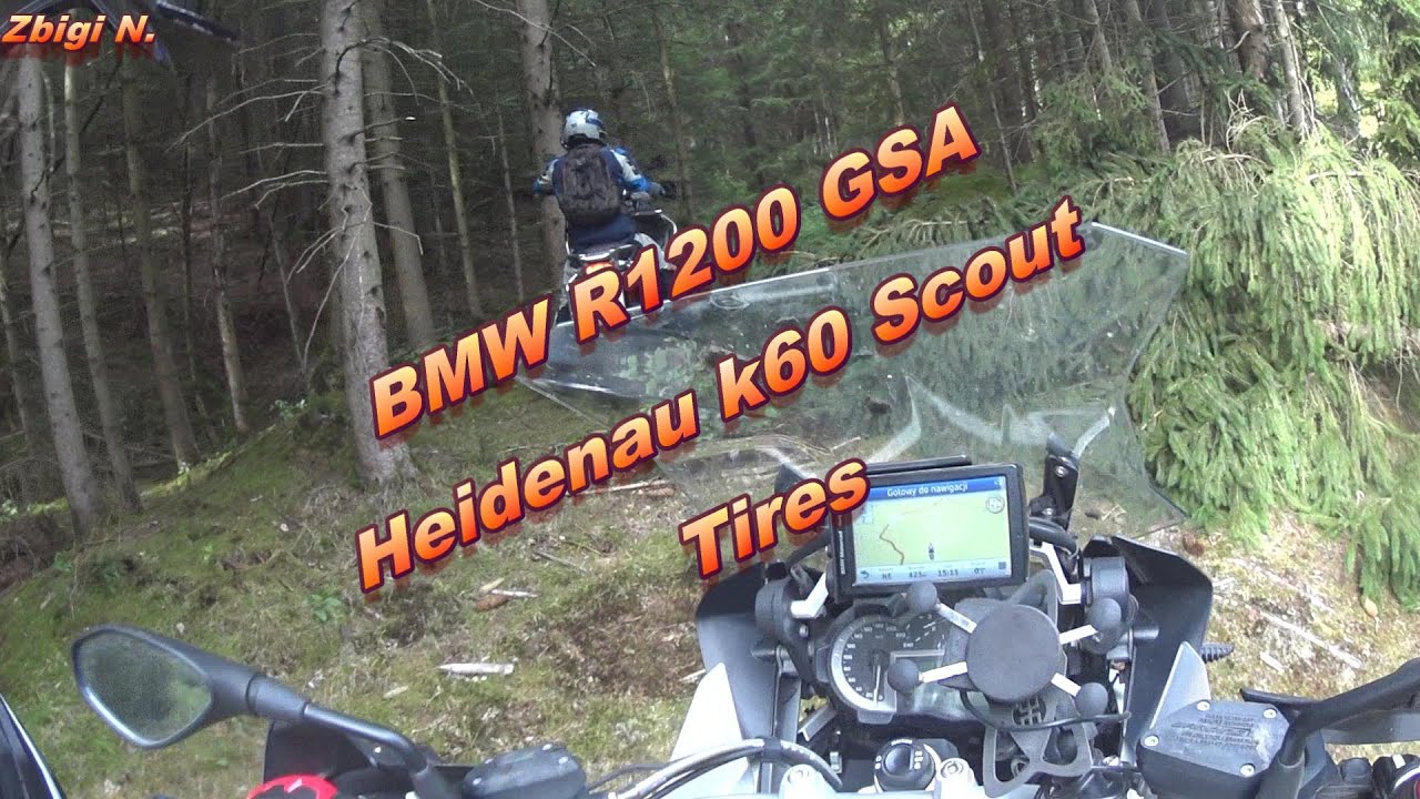 BMW R1200GS ADV offroad // Heidenau K60 Scout Tires