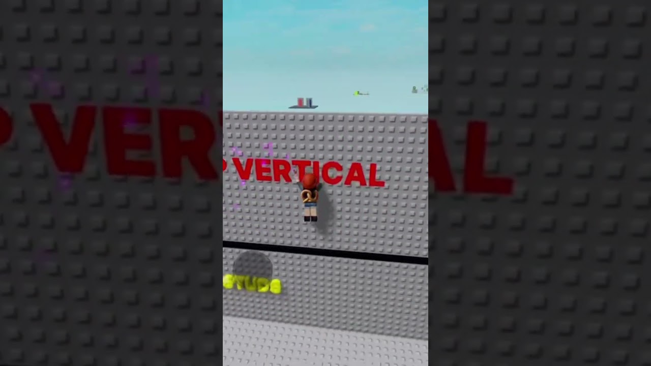 Roblox 100 stud vertical wallhop in mobile?,,! 