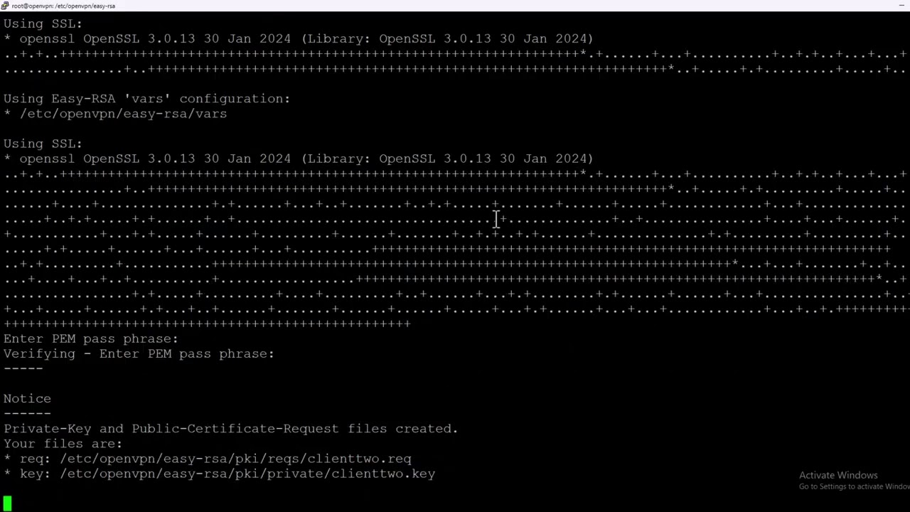 Create OpenVPN Client SSL Certificates the Easy Way (build-full-client)