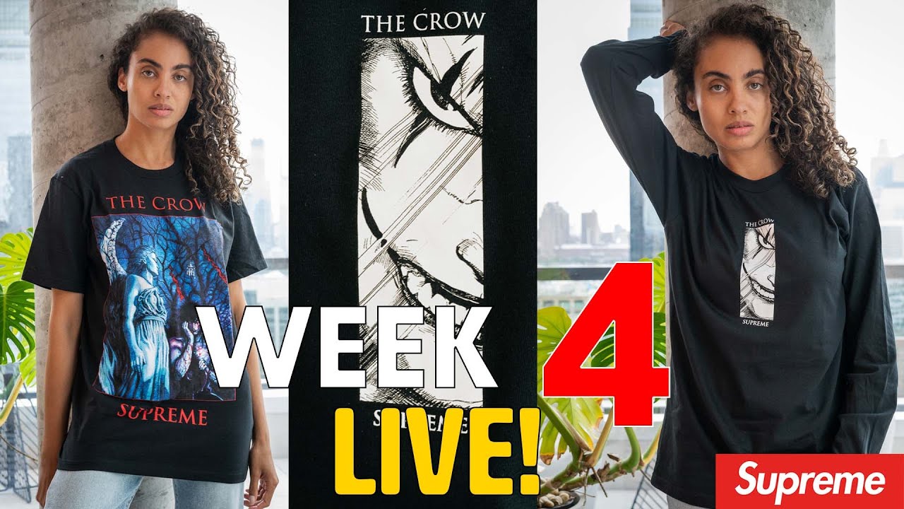 SUPREME WEEK 4 FW21 LIVE UNBOXING: THE CROW!
