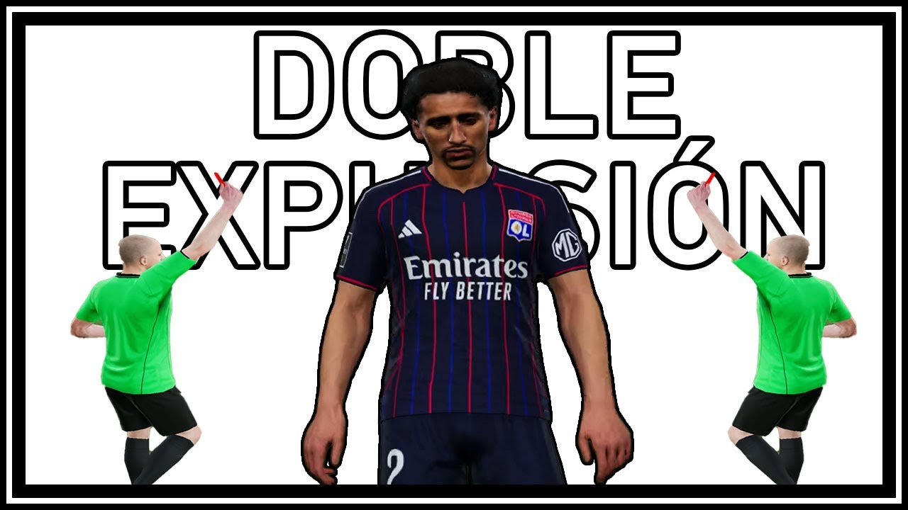 😅ABANDONA POR UNA DOBLE EXPULSIÓN video diario hasta ascender a primera división en #efootball 