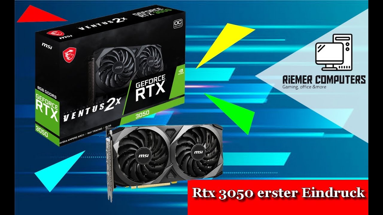 Rtx 3050 MSI Ventus | 4K | Review | 2022