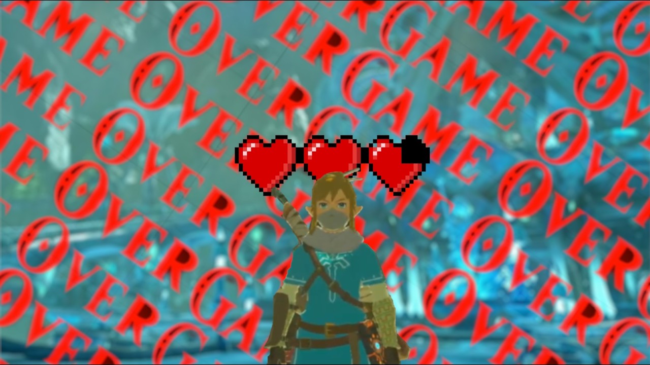 Breath of The Wild Master mode is unforgiving with only three hearts....
