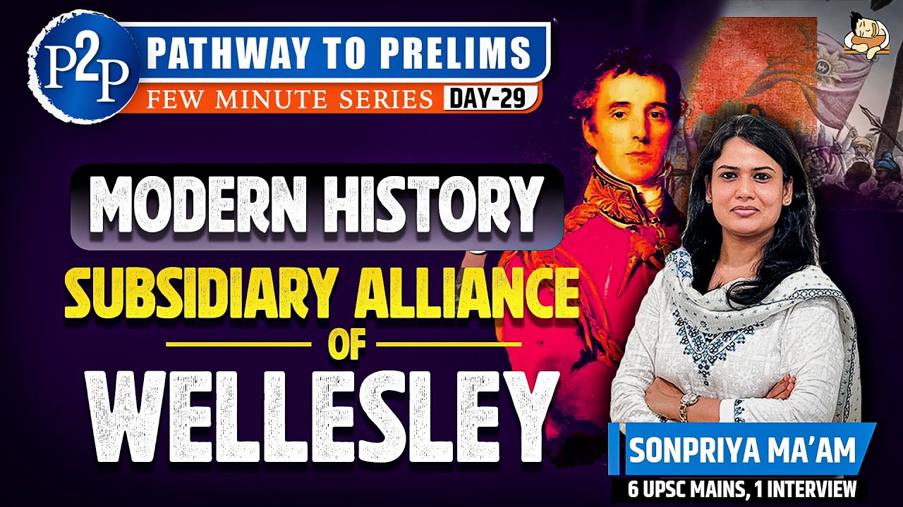 Subsidiary Alliance | Lord Wellesley | Modern History | UPSC | All Govt. exams | Sleepy Classes IAS
