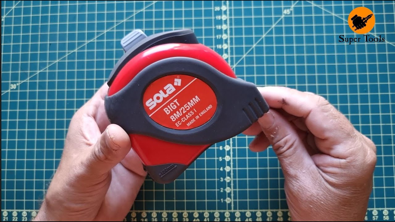 CONHEÇA A TRENA MAIS PRECISA DO MUNDO - PRECISÃO DE 0,6MM -SOLA BIG-T, MADE IN ENGLAND