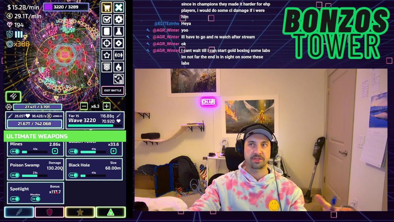 Reviewing Towers, LIVE!  - The Tower Idle Defense