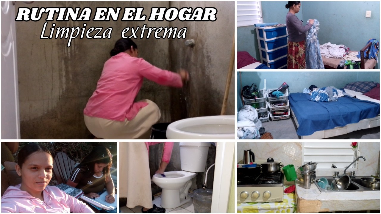 LIMPIEZA EXTREMA DEL BAÑO 🧽 RUTINA DE LIMPIEZA EN EL HOGAR 