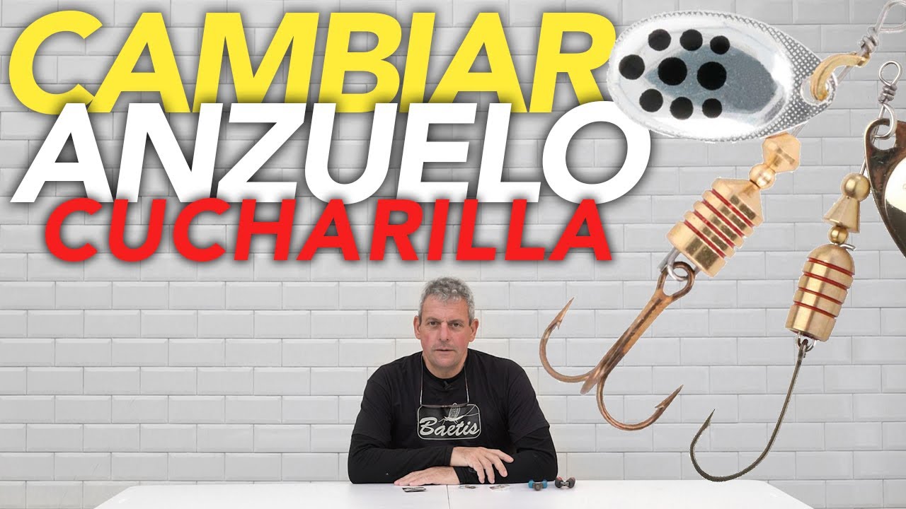Cómo CAMBIAR ANZUELO TRIPLE por ANZUELO SIMPLE en una CUCHARILLA🎣 | Guía rápida