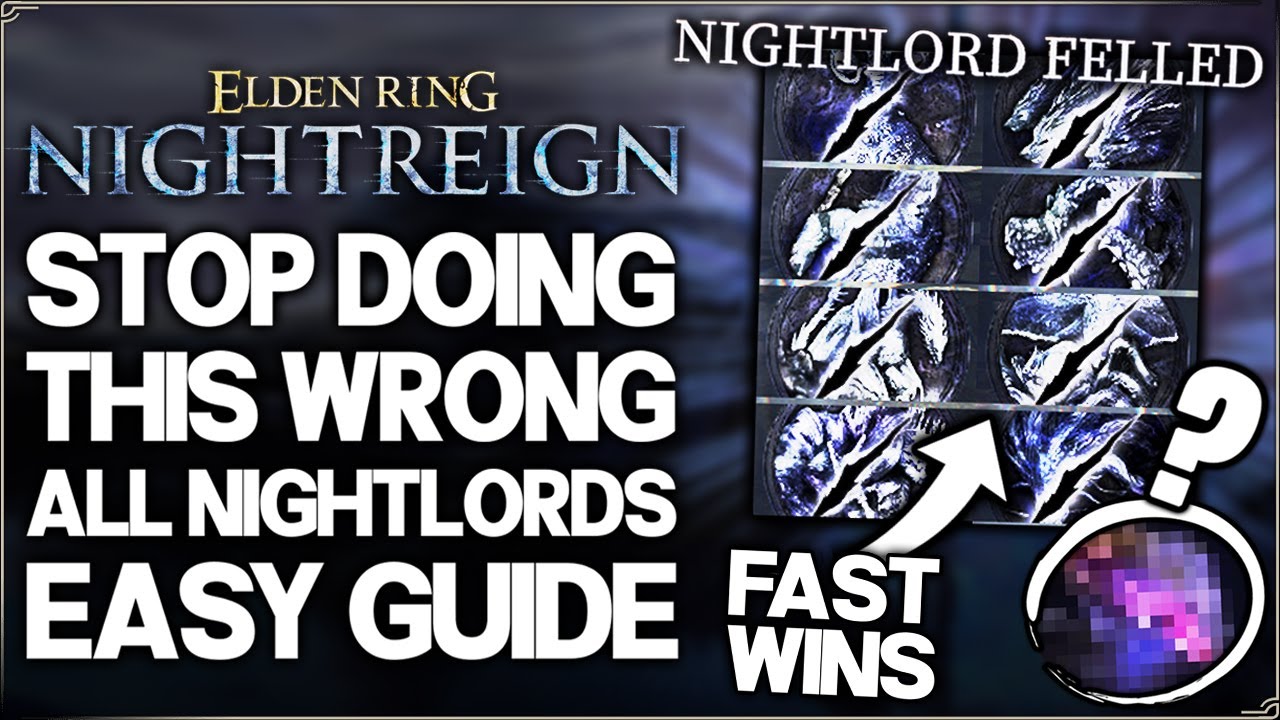 Elden Ring Nightreign - Beat ALL Nightlords EASY Every Run - Best Easy Nightlord Boss & Class Guide!