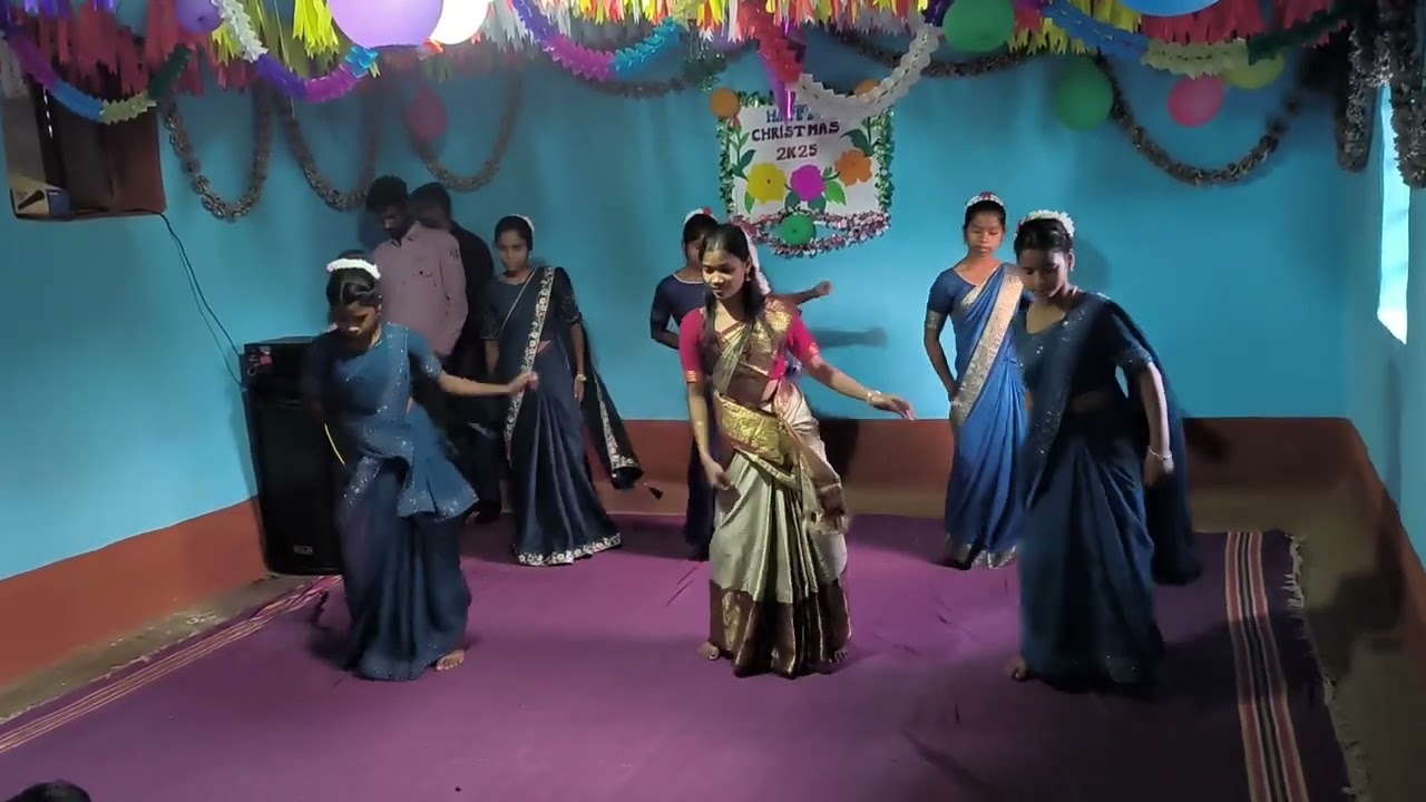 Christmas song dance kardahudi church 