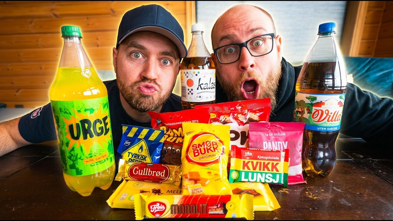 Das BESTE aus NORWEGEN | Wir testen Süßigkeiten! | Naturensöhne