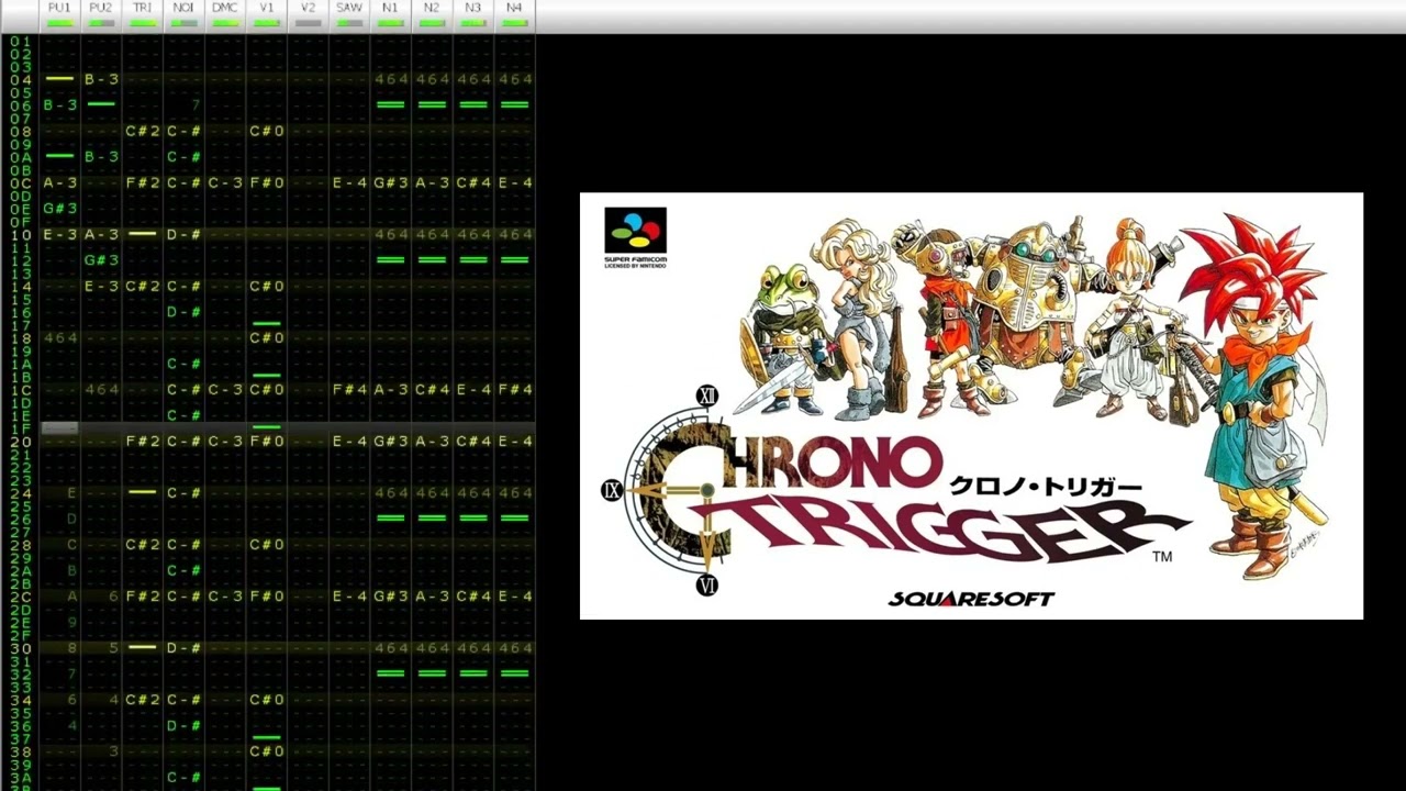 Chrono Trigger - Main Theme (2A03 + VRC6 + N163 Arrangement)