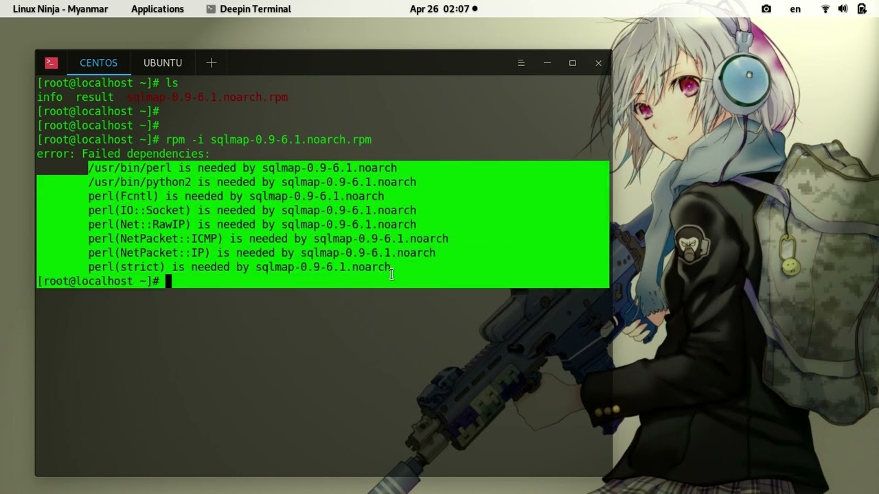 053 rpm command
