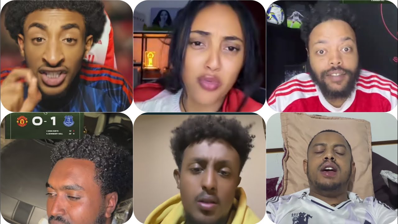 ማንቸስተር ዩናይትድ ከ ኤቨርተን 0-1 || ታዋቂዎቹ ቲክቶከሮቹ ምን አሉ | Ghost fantasma | Fuad | Abi eyuel |