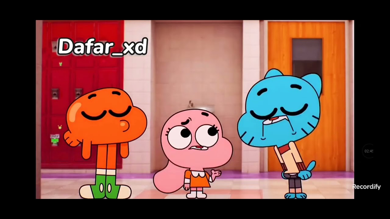 Reaccionando momentos xd de gumball @Dafar_xd 