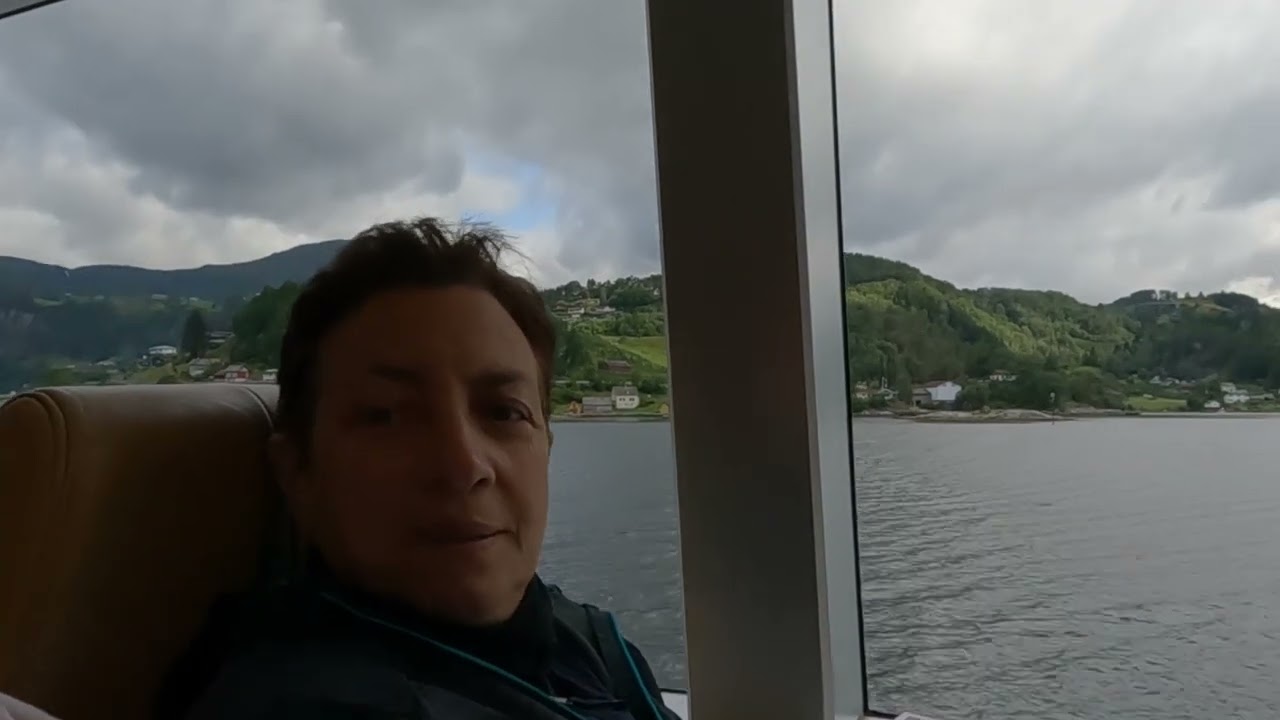 Norvegia - Norheimsund - gita sul fiordo andata