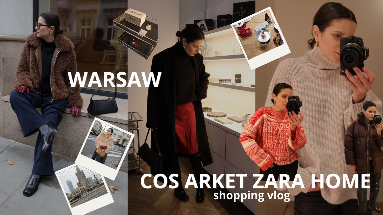 ARKET COS НОВАЯ КОЛЛЕКЦИЯ 2024 | ZARA HOME | СТИЛЬНЫЕ КОФЕЙНИ в Варшаве #шоппингвпольше