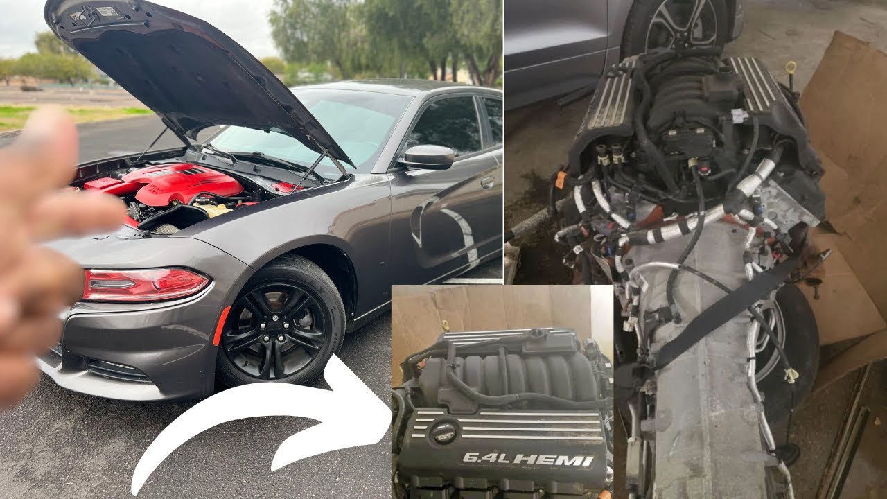 Dodge Charger 3.6L Swap To 6.4L V8 Scat Pack