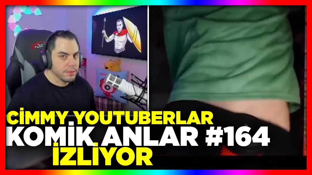 CİMMY TV | CİMMY YOUTUBERLAR KOMİK ANLAR #164 İZLİYOR