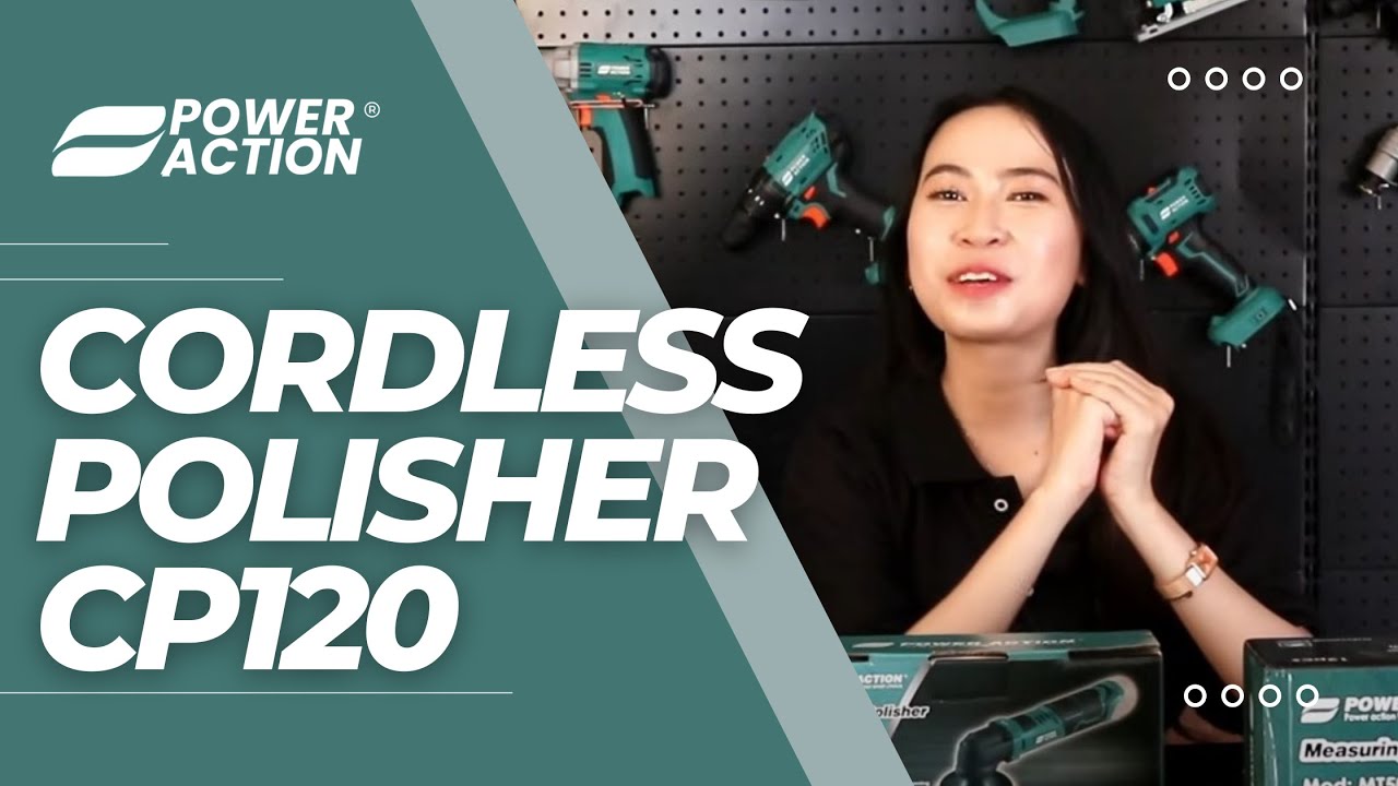 Mesin Poles Kokoh Tapi Ringan? | Review Cordless Polisher CP120 Power Action Indonesia