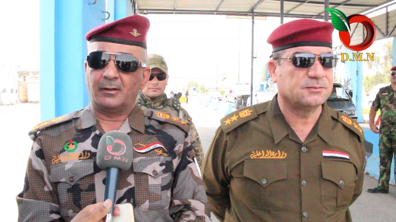 جولة ميدانية لقيادات شرطة ديالى