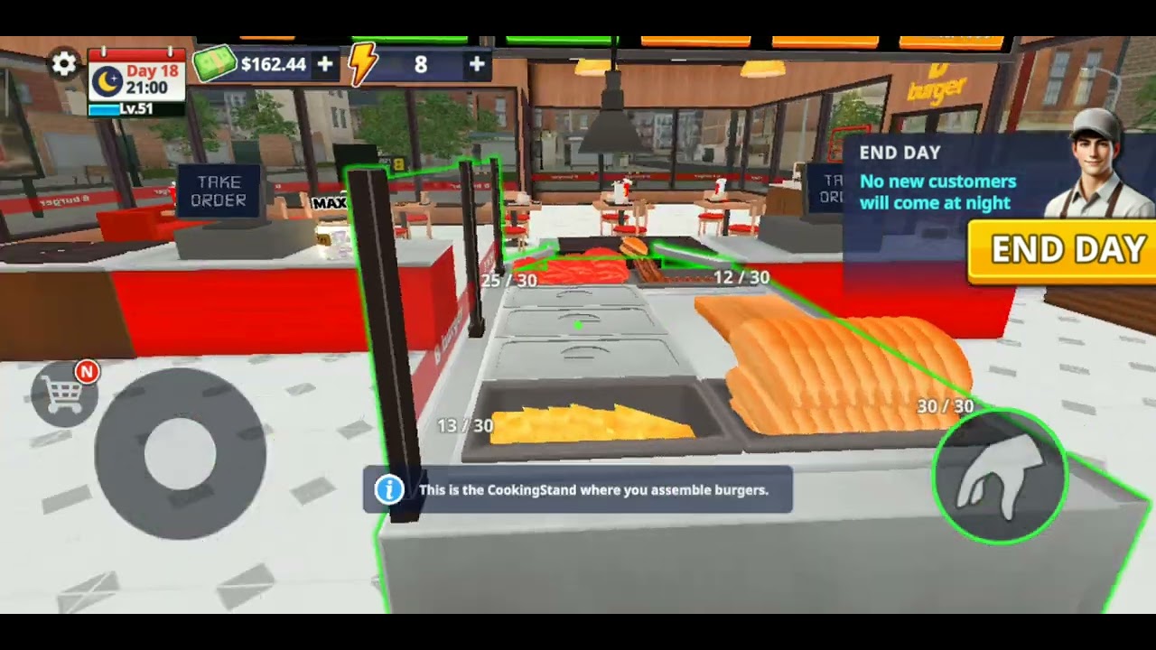 Burger simulator The game 