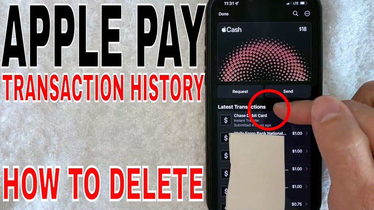 ✅  Can You Delete Hide Apple Pay Cash Transaction History 🔴