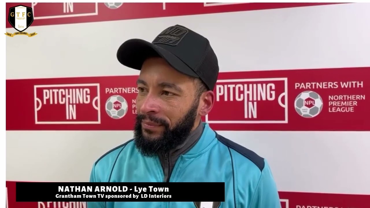 POST MATCH INTERVIEW with Nathan Arnold - Lye Town (H) 18/01/2025