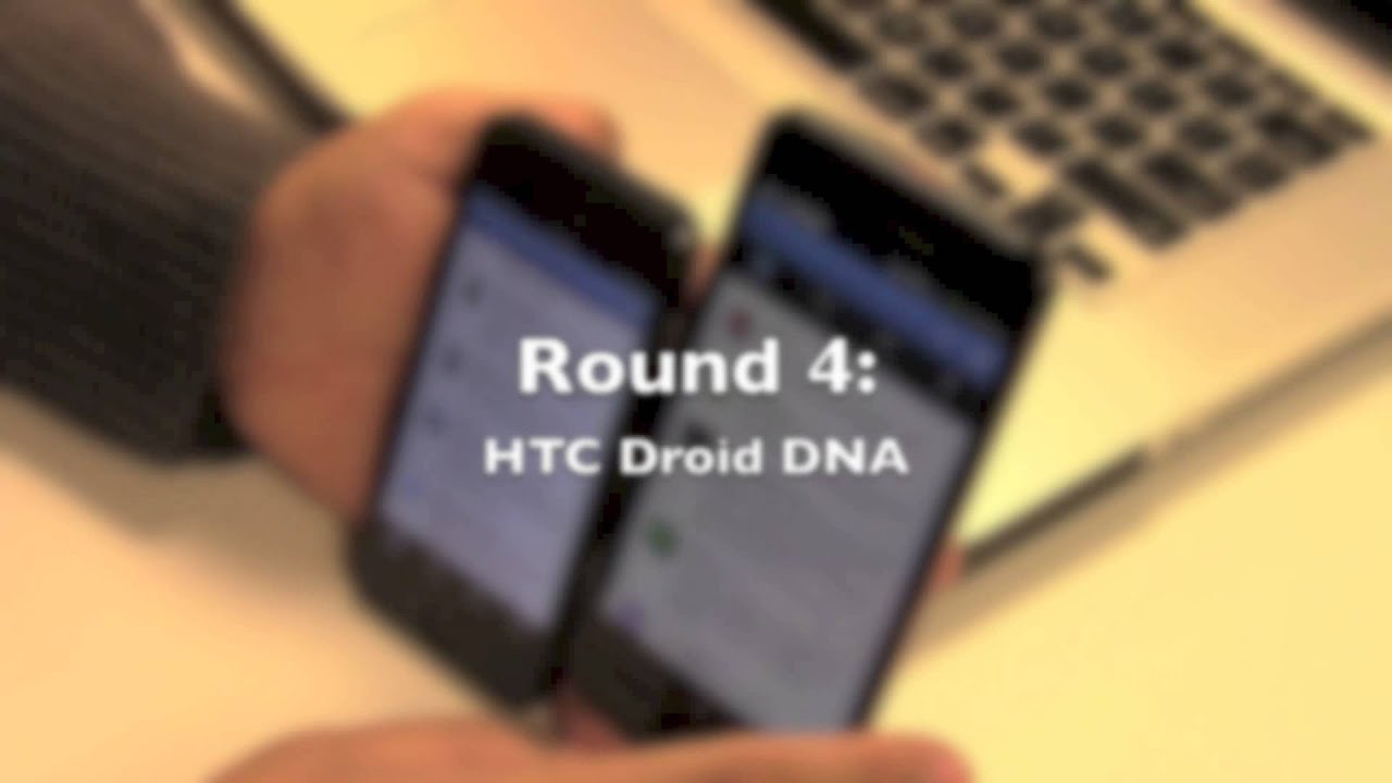 HTC Droid DNA vs iPhone 5