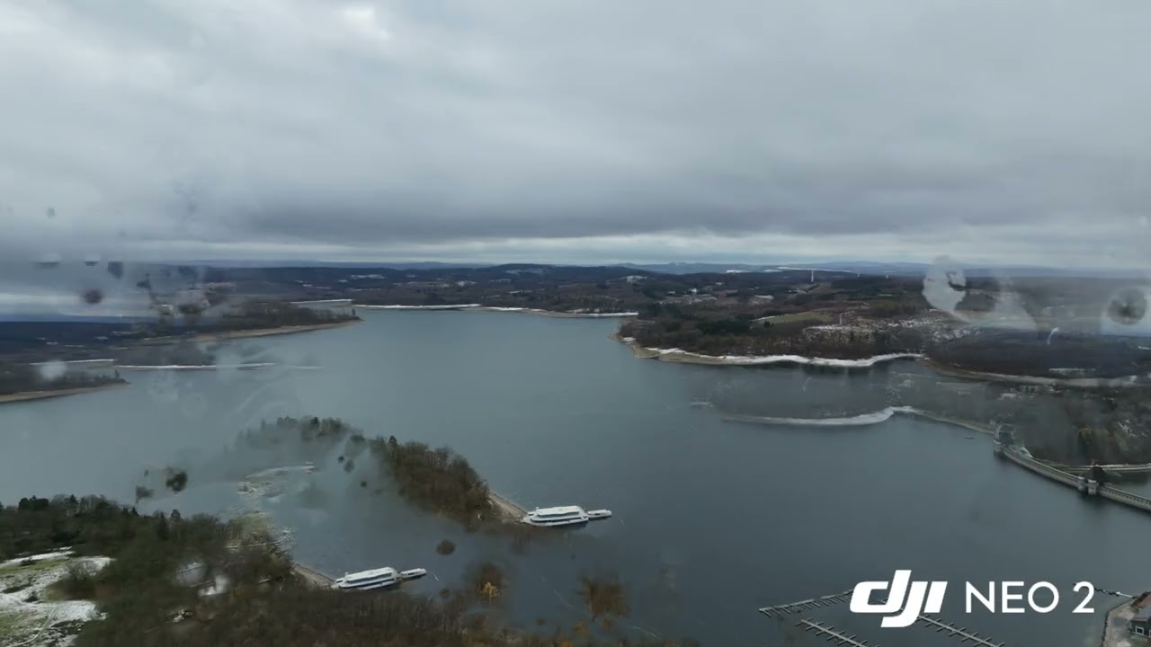 DJI Neo 2 kurz mal am Möhnesee vorbeigeschaut