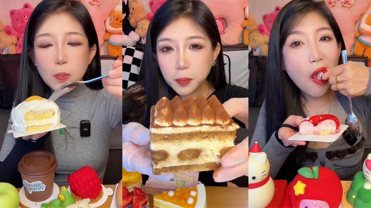 ASMR MUKBANG - MUKBANG SOUND - ASSORTED DESSERT PARTY