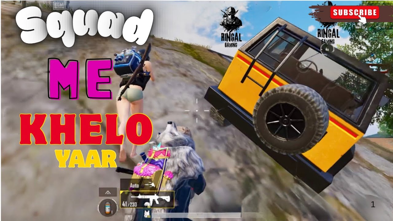 Squad me khelo yaar 🤣🤟🏻 | Ringal Gaming | #viral #shortsviral #bgmi #shortvideos #youtube #video 