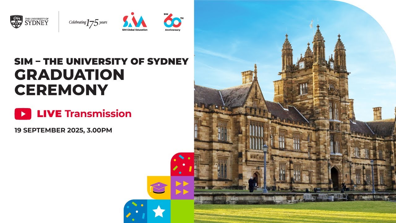 SIM – The University of Sydney Graduation Ceremony 2025